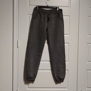 Gray sweatpants